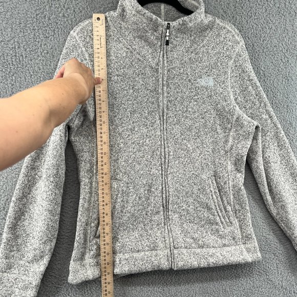 The North Face Crescent Sunset Full Zip Fleece Sweater Jacket Women's Large - Picture 10 of 14